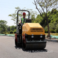 Buena fuerza de compactación Rodillo de asfalto vibratorio hidráulico de 1,5 toneladas